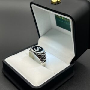 anillo plata 925 dollar crown