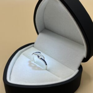 Anillo Promesa Destello Azul