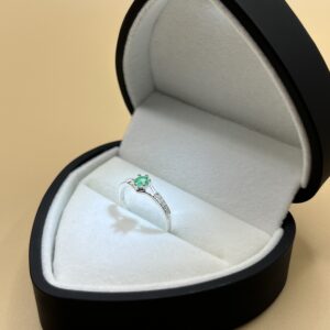 Anillo Tiara Esmeralda