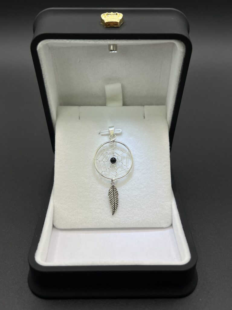 Amuleto Sueños de Plata y Ónix
