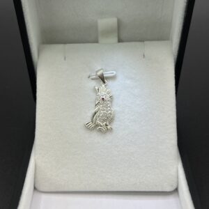 Dije Cacatúa Imperial de Plata
