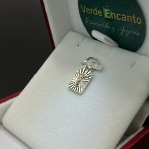 Medalla Rectangular Crucifijo de la Protección
