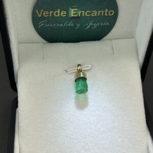 Dije Canotillo Verde Encanto de 18k