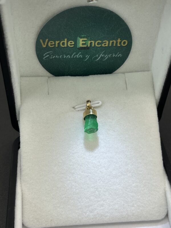 Dije Canotillo Verde Encanto de 18k