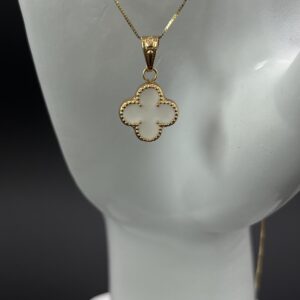 Dije Trébol Alhambra en Oro de 18k