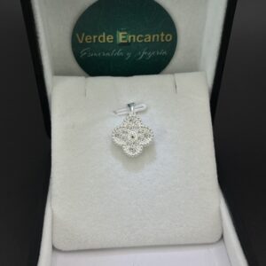 Dije Trébol Alhambra en plata 925