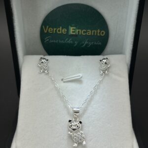 Set de Plata "Osito Ternura"