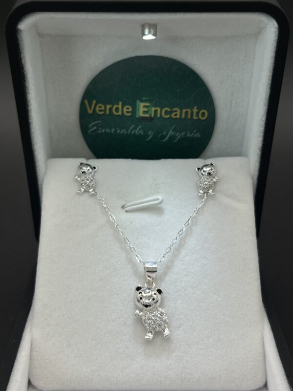 Set de Plata "Osito Ternura"