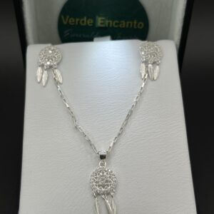 Set de Plata "Atrapasueños Sagrado"