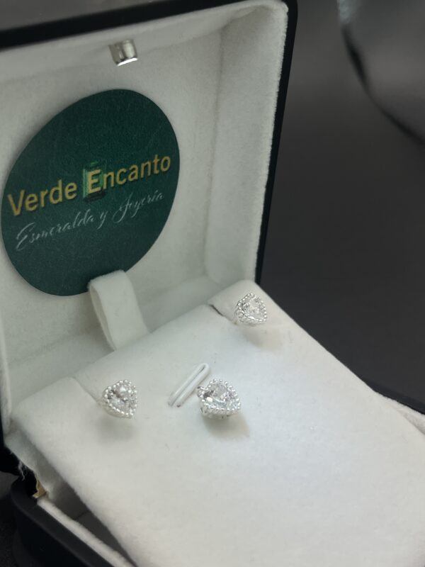 Set de Plata "Corazón Radiante"
