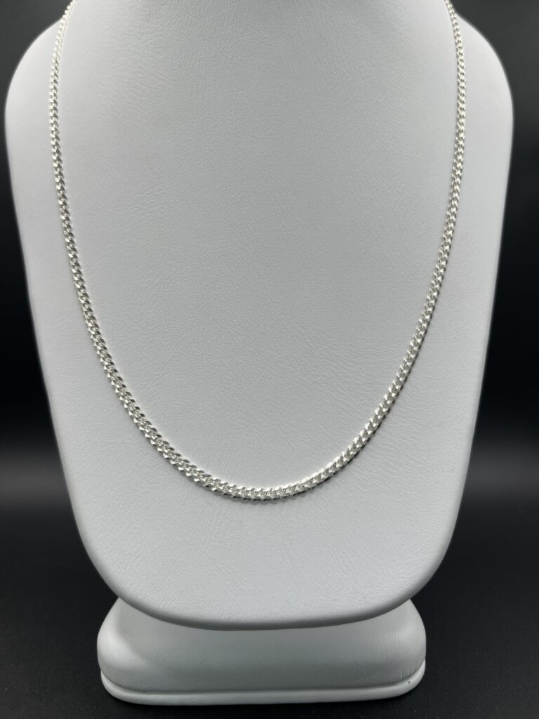 Cadena de Plata Resplandor Grumet