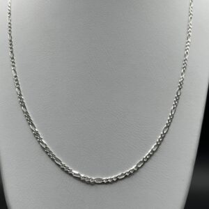 cadena tejido cartier plata