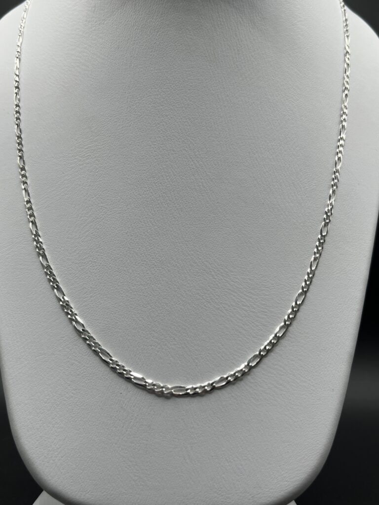 cadena tejido cartier plata