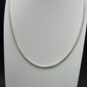 cadena veneciana redonda plata
