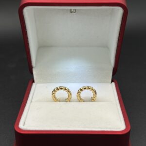 Candongas Entorchadas en Oro de 18K