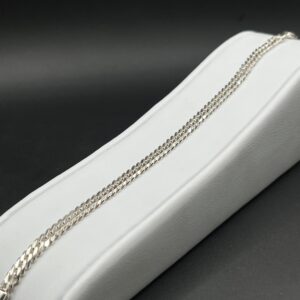 Pulsera Doble Eslabón "Grumet Twin" en Plata de Ley 925