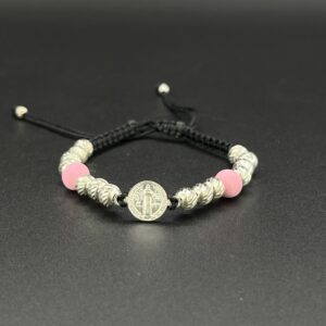 Manilla "San Benito Pink" en Plata 925