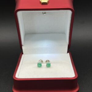 Topos "Esmeralda Crown" en Plata 925 #5