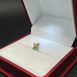 canutillo verde encanto oro 18k